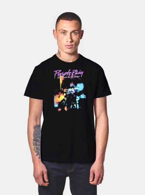 Purple Rain Princeland The Revolution T Shirt