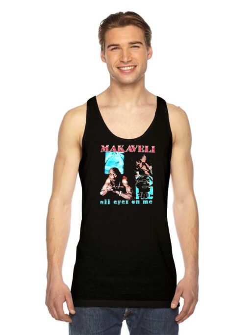 Tupac Makaveli All Eyez On Me Poster Tank Top