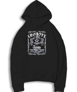 Vintage Cowboys Texas Football Team Logo Hoodie