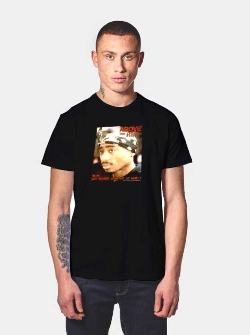 Vintage Tupac Shakur Above The Rim T Shirt