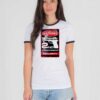 Warning Protected By 2nd Amendment Security Ringer Tee