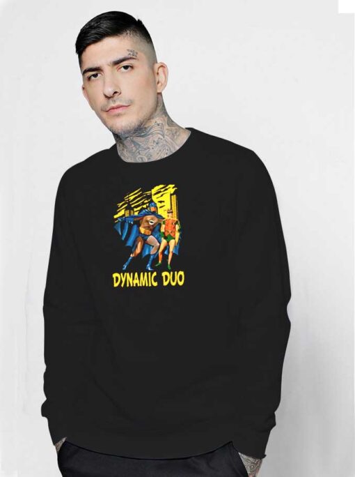 Batman Classic Dynamic Duo Heroes Sweatshirt