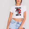 Batman Classic Fighting Crime Since 66 Crop Top Shirt