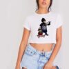 Batman Robin Funny Baby Crop Top Shirt