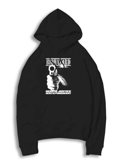 Biohazard Here Is Justice Here Is Punishment Hoodie