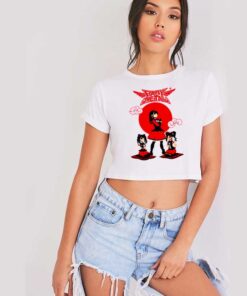 Chibi Anime Babymetal Band Crop Top Shirt