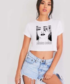 Crystal Castle Crystal Castle Crop Top Shirt