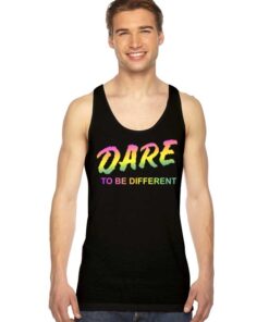 DARE To Be Different Rainbow Tank Top