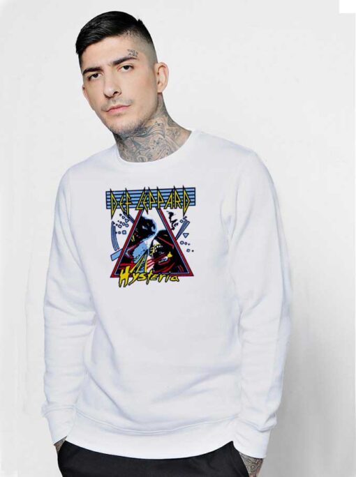 Def Leppard Hysteria Band Logo Sweatshirt