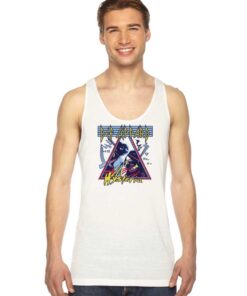 Def Leppard Hysteria Band Logo Tank Top