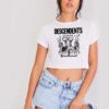 Descendents Spazz Hazard Band Crop Top Shirt