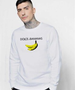 Dolce And Bananas Art Sweatshirt