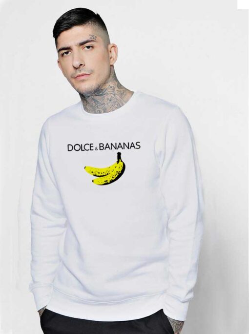 Dolce And Bananas Art Sweatshirt