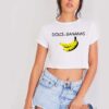 Dolce And Bananas Art Crop Top Shirt