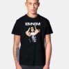 Eminem Middle Finger Rapper T Shirt