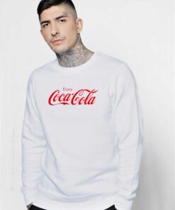 Enjoy Coca-Cola Soda Soft Drink Sweatshirt