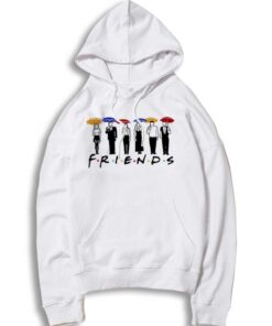 Friends Umbrella Tv Series Movie Illustration Hoodie