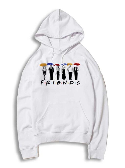 Friends Umbrella Tv Series Movie Illustration Hoodie