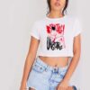 Harley Quinn Mentally Unstable Mind Crop Top Shirt