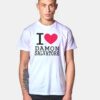 I Love Damon Salvatore Quote T Shirt