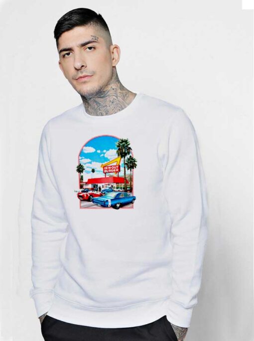 In N Out Burger Store Sweatshirt