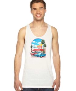 In N Out Burger Store Tank Top