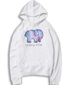 Ivory Ella Elephant Art Hoodie