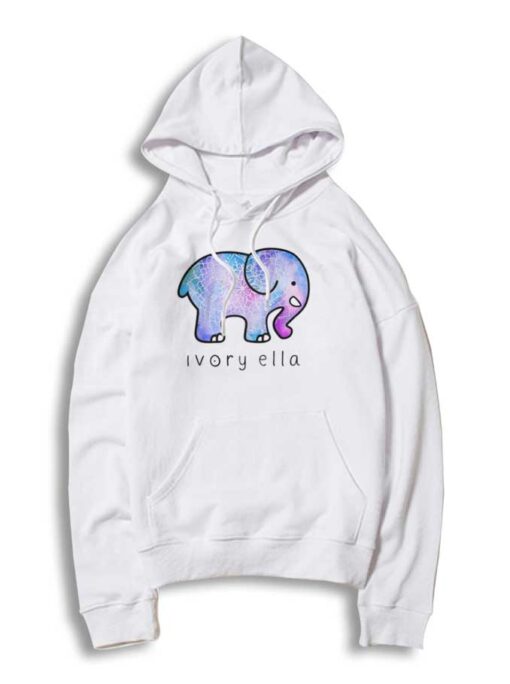 Ivory Ella Elephant Art Hoodie