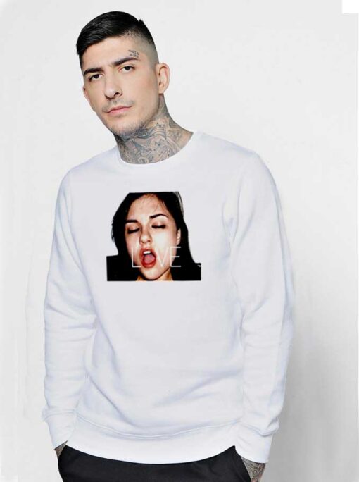 Love Sasha Grey Photo Sweatshirt