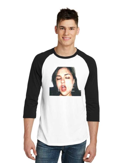 Love Sasha Grey Photo Raglan Tee