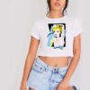 Madonna Licensed Strike A Pose Retro Crop Top Shirt