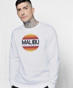 Malibu California Beach Vintage Sweatshirt