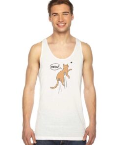 Meow Hunter Cat And Spider Tank Top