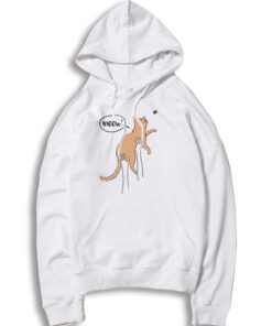 Meow Hunter Cat And Spider Hoodie