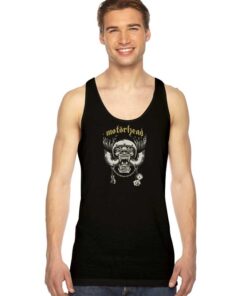 Motorhead Against The Grain Logo Tank Top