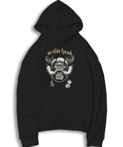 Motorhead Against The Grain Logo Hoodie