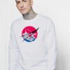 Natural Mountain Nasa Space Sweatshirt