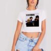 October U2 Band Vintage Crop Top Shirt