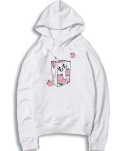 Peach Juice Japanese Kawaii Drink Hoodie