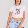 Peach Juice Japanese Kawaii Drink Crop Top Shirt