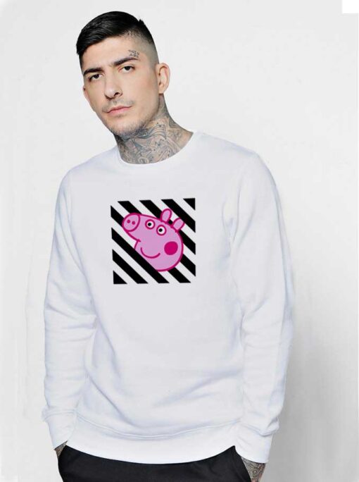 Peppa Pig x OFF White Collab Logo Sweatshirt