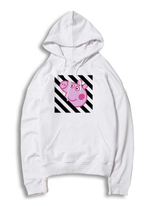 Peppa Pig x OFF White Collab Logo Hoodie