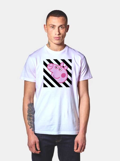 Peppa Pig x OFF White Collab Logo T Shirt