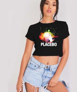 Placebo Load Like Love Logo Crop Top Shirt