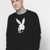 Playboy Skull Rabbit Adult Magazine Sweatshirt