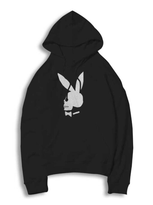 Playboy Skull Rabbit Adult Magazine Hoodie