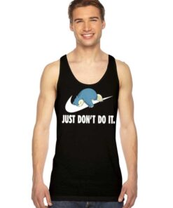 Pokemon Snorlax Just Don’t Do It Nike Tank Top