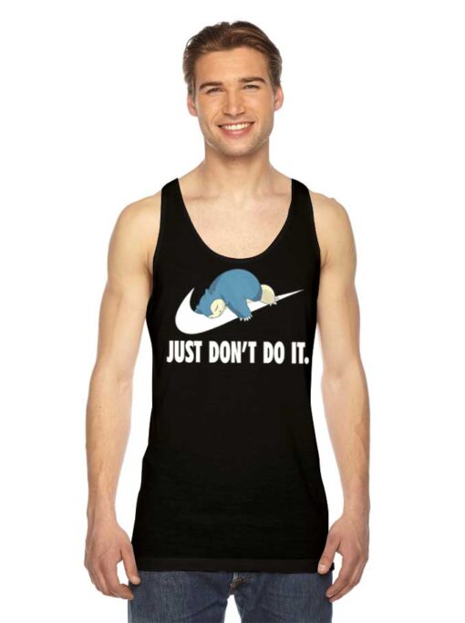 Pokemon Snorlax Just Don’t Do It Nike Tank Top