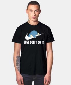 Pokemon Snorlax Just Don’t Do It Nike T Shirt