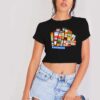 Radiohead Hail To The Thief Band Crop Top Shirt